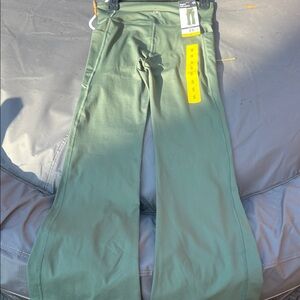 GAP FIT Womens Athletic Green Leggings